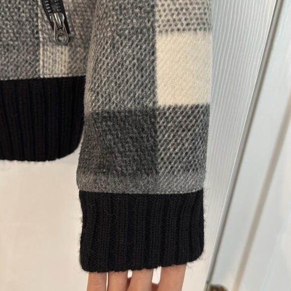 Like New Juicy Couture Wool Cropped Moto Jacket - Picture 8 of 10